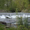 behind the falls