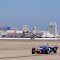 Coronado Speed Festival 2011, San Diego Skyline behind the grandstand. N--->