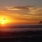 Sunset from the Del with Point Loma
