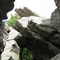 Inside Chimney Rock on Buzzard Peak