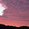 fiery sunset