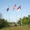 Town of Tabor city Centennial freedom Flag Trilory//Town of Tabor city Centennial Flag First Flown July 4, 2007