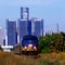 Via train departing Windsor, Ontario