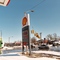 East side Detroit intersection of Cadieux and Harper Michigan USA