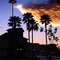Sunset in town