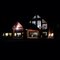 Linden Valley Center at night