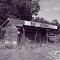 Abandoned produce stand