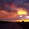Afterglow over I-90