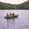 Boating on Bark Camp Lake in Scott County,Va.
