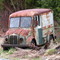 Old dairy truck