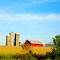 Farm with Three Silos