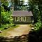 Old One-room Schoolhouse in the country