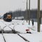 A cold day for operation of remote controlled locomotives at CSX's St. Clair Yard.