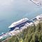 Cruise Ship Seen From Summitt Of Mount Roberts