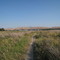 Bay Point Regional Shoreline trail looking towards Pittsburg and the mountains