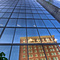Highrise reflection in the John Hanckock Building