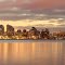 Seattle by night, panorama