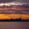 Sunrise Seattle, from ferry