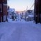 Looking down Eleanor St. after the big snow storm