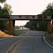Railroad Trestle over FM 499 South toward I-30