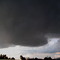 2008 - August 13th - 02:12Z - Looking N - Surprise mesocyclonic structure over south Denver.