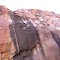 pocked rocks
