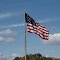 Flag on Hwy.,Arcadia
