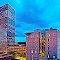 The view from The Benson Hotel in Portland Oregon