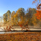 West Branch State Park. Sunrise.