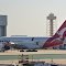 Quantas Airbus A-380 at LAX
