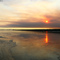 Sunset in North Seal Beach