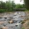 The rocks falls at Indian Spring State Park.