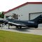 Grumman F9F-6P "Cougar" on display at the Havelock Tourist & Event Center, Havelock, NC
