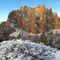 Desert Snow in the Smith Rock Formations
