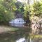 Falls at Chalk Ridge Park during Texas flood