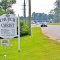 VIRGINIA: SUFFOLK: Suffolk Church of Christ, 2025 Holland Road (U.S. Route 58) road sign