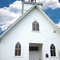Little white church on the hill
