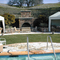 Cache Creek pool fireplace