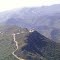Berryessa Peak, sometime in the early 1990s, before the lookout tower burned down.