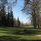 Sitting on the fairway