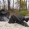 Pastoral Dreamer, larger-than-life bronze of boy reclining, from NW, Leawood, KS