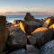 Shore rocks - Lake Superior