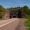 silver creek cliff tunnel, two harbors, mn