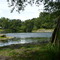 Where the Old Fort White Bridge Crossed the River