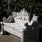 Carved bench