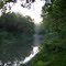 The Tulpehocken, looking upstream from near the bridge.