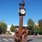Pioneer sculptures in Colville.