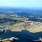 Virginia Beach, VIRGINIA - Aerial from Poquoson