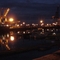 Long Beach Harbor's Lights at Night