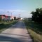 End of the Riverfront South bike path